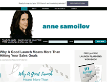 Tablet Screenshot of annesamoilov.com